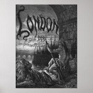 Victorian London - Father Thames Poster