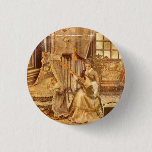 Victorian Lullaby 3 Cm Round Badge