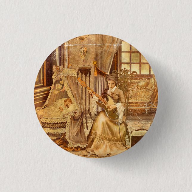 Victorian Lullaby 3 Cm Round Badge (Front)