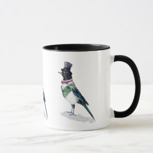 Victorian Magpie Bird Mug