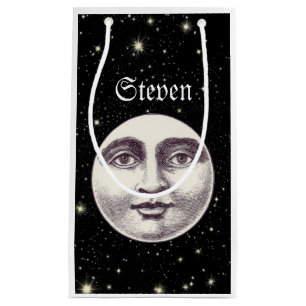 Victorian man in the moon gift bag