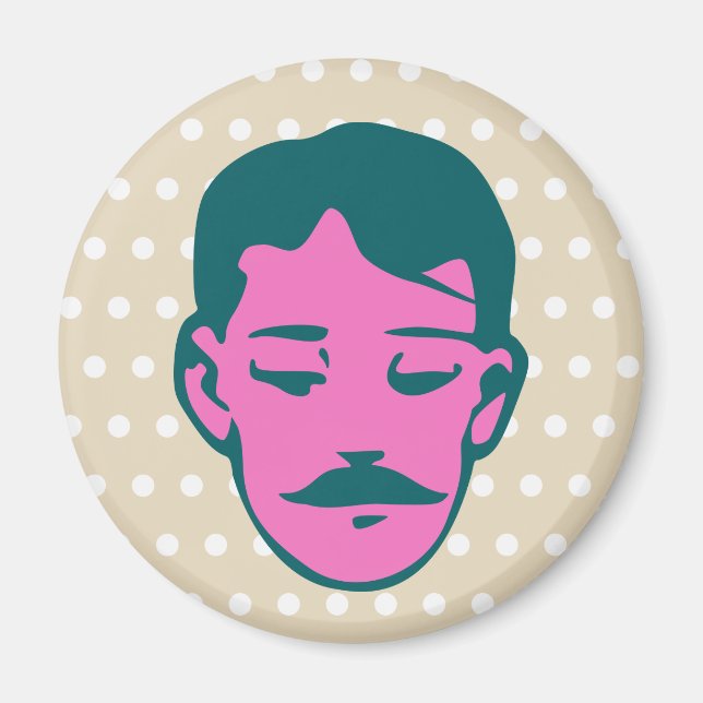Victorian Man Magnet (Front)