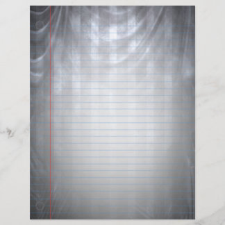 Victorian Memories Goth Notebook Paper