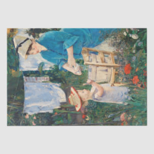 Victorian Mother and Child Decoupage Decoupaging  Tissue Paper