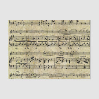 Victorian Music Sheet Wallpaper