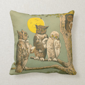 Victorian Owls Cushion
