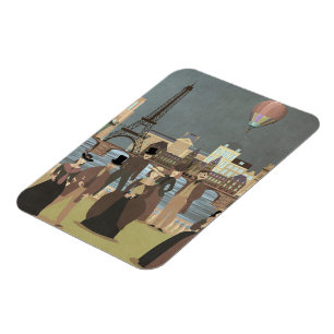 Victorian Paris Magnet