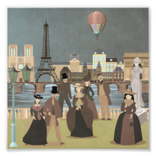 Victorian Paris Photo Print