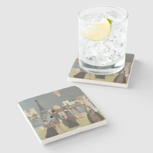 Victorian Paris Stone Coaster