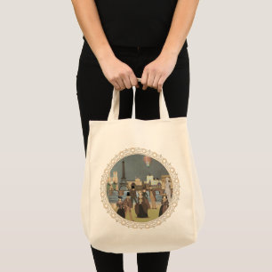 Victorian Paris Tote Bag