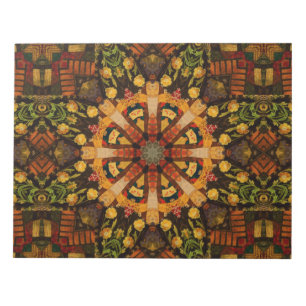 Victorian Patchwork Kaleidoscope Notepad