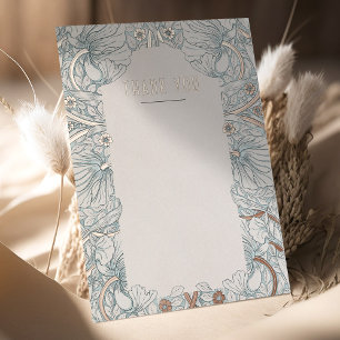 Victorian Pimpernels Morris Wedding Thank You