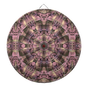 Victorian Pink Antique Dartboard
