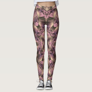 Victorian Pink Antique Leggings