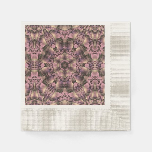 Victorian Pink Antique Napkin (Front)
