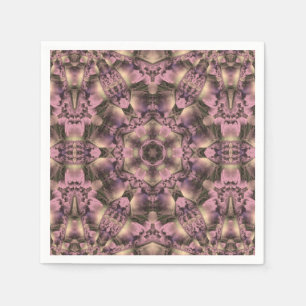 Victorian Pink Antique Napkin