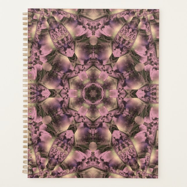 Victorian Pink Antique Planner (Front)