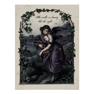 Victorian Poetry Glossy Perfect Poster - Byron