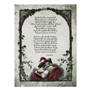 Victorian Poetry Glossy Perfect Poster - Rossetti