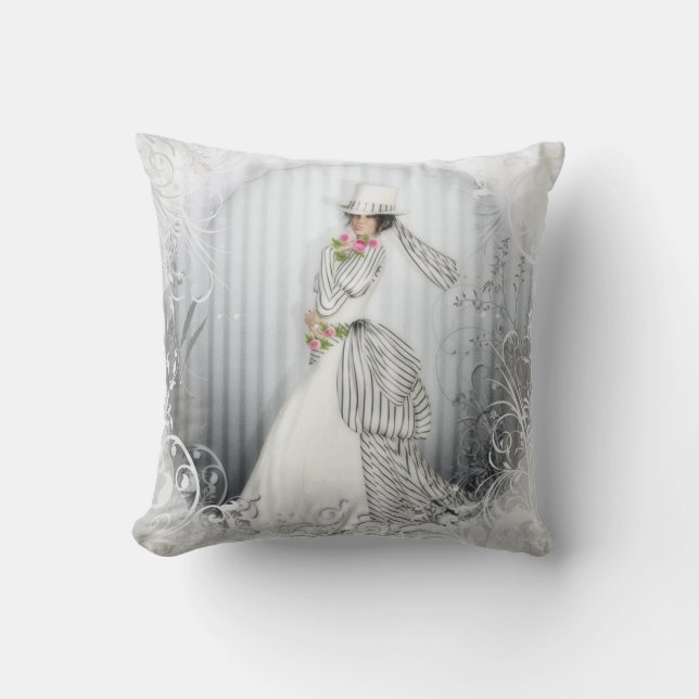 Victorian Rose American MoJo Pillows (Front)