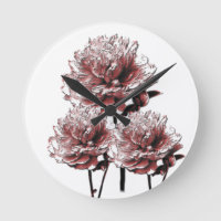 Victorian Rose Coloured Peonies Picture