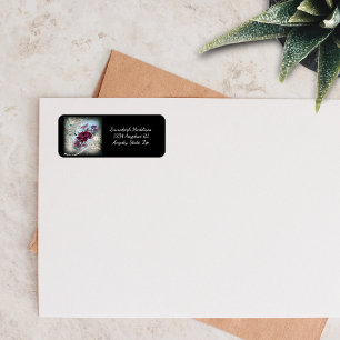 Victorian Rose Ephemera Label