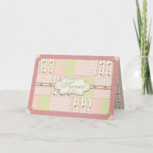 Victorian Rose Quilt TY Card