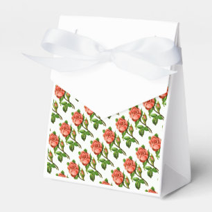 Victorian Roses Garden Tea Party Favours Boxes