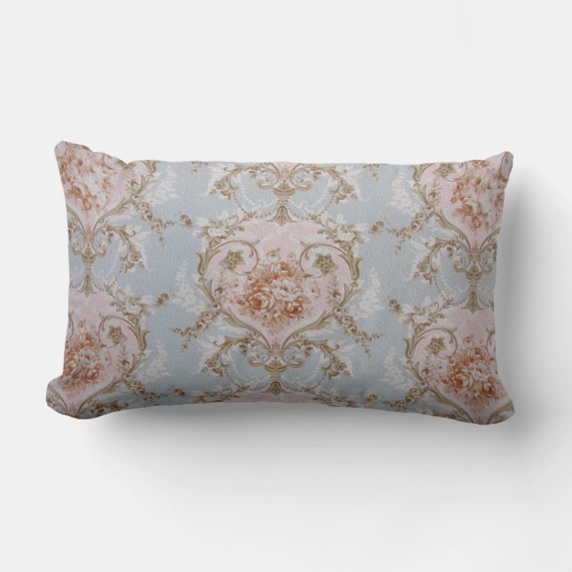 Victorian Roses - Lumbar Pillow (Front)
