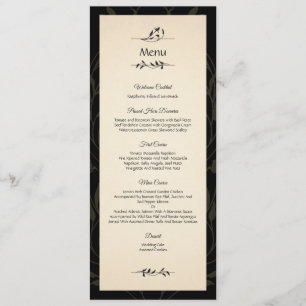 Victorian Roses Menu