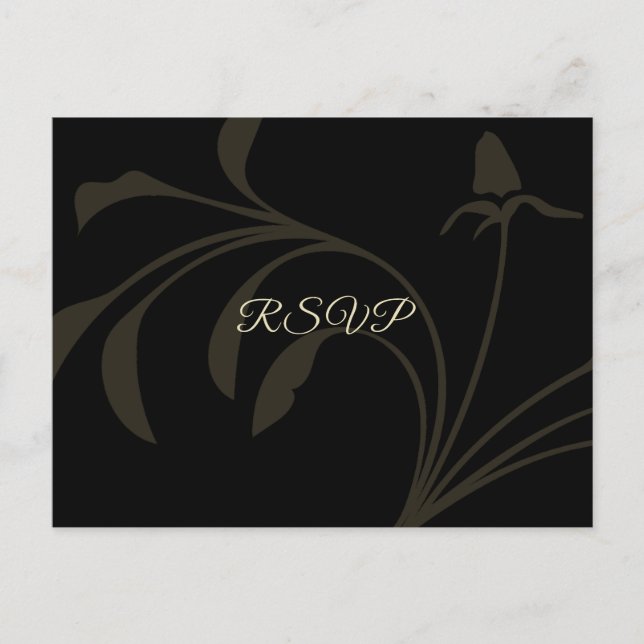 Victorian Roses RSVP Postcard (Front)