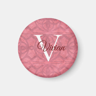 Victorian Rouge Pink Magnet