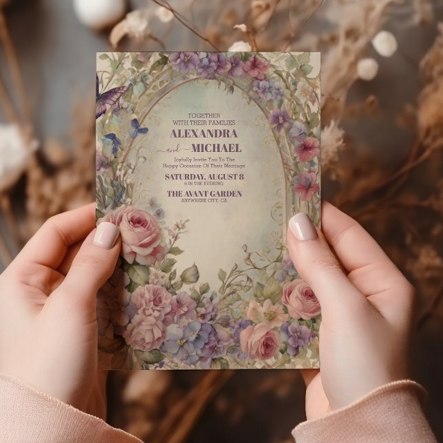 Victorian Royal Elegance Wedding Invitation (Creator Uploaded)