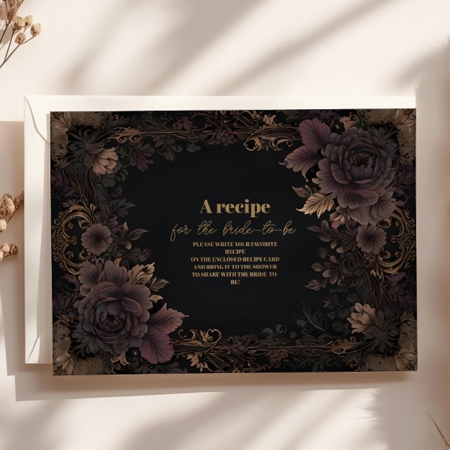 Victorian Royal Gothic Bridal Enclosure Card (Creator Uploaded)