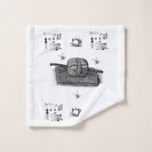 Victorian Sewing Bathroom Towel Sets