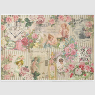 Victorian Shabby Chic Series Design 6 Tissue Paper