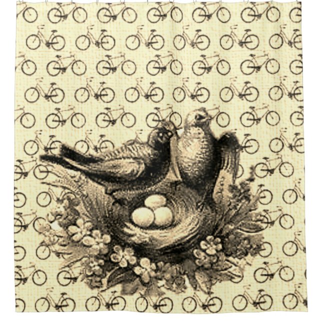 Victorian Shower Curtain (Front)