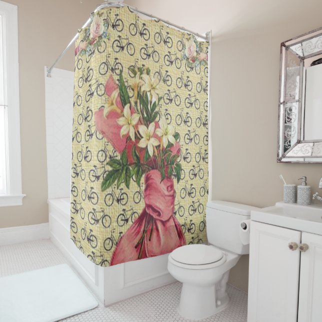 Victorian Shower Curtain (In Situ)