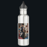 Victorian society bottle<br><div class="desc">Elegant historical scene featuring high society ladies.</div>