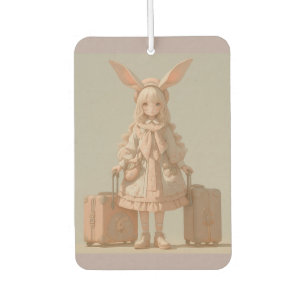 Victorian Spring, Rabbit Girl Car Air Freshener