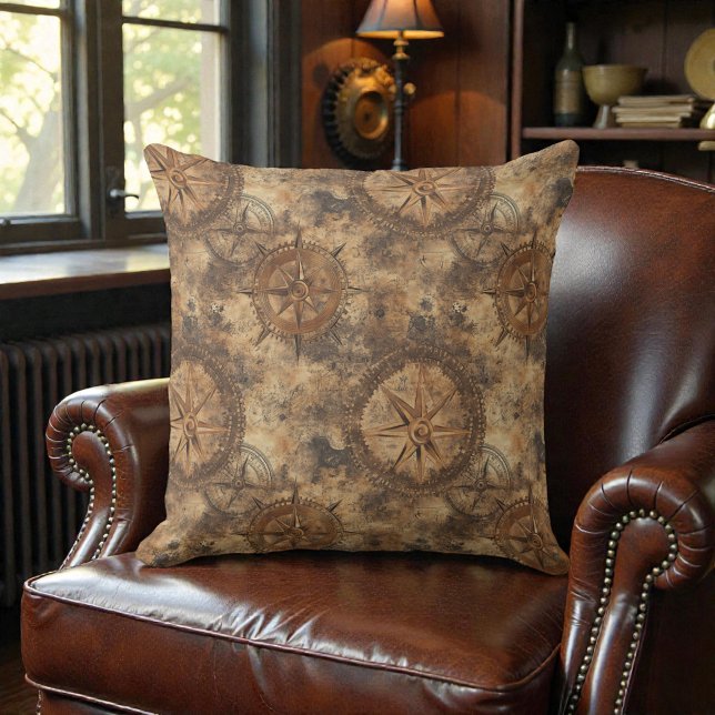 Victorian Steampunk Gears Cushion (Creator Uploaded)