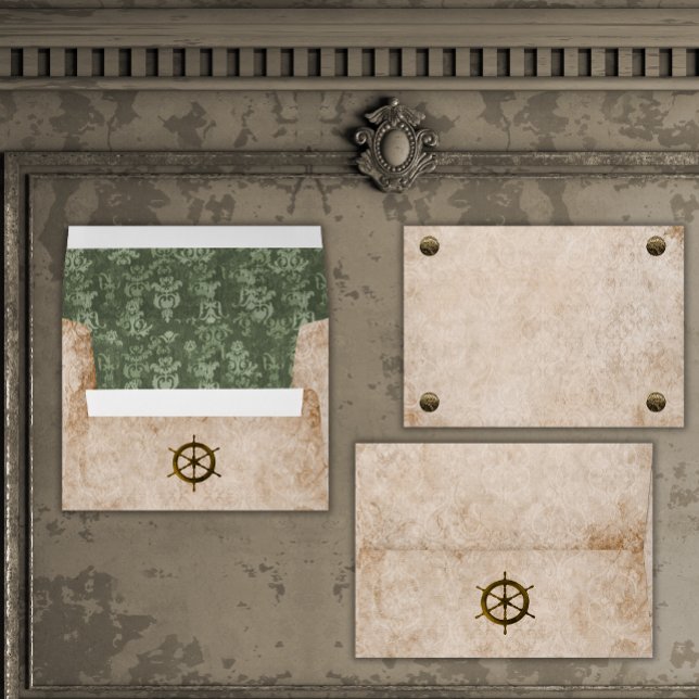 Victorian Steampunk Wedding Envelope (Creator Uploaded)