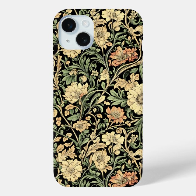 Victorian-style floral pattern  Case-Mate iPhone case (Back)