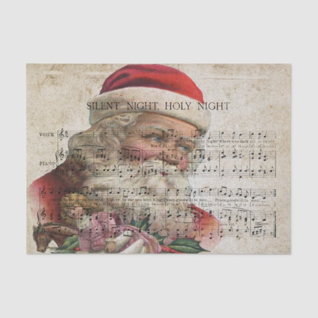 Victorian Style Santa Claus Sheet Music (Front)