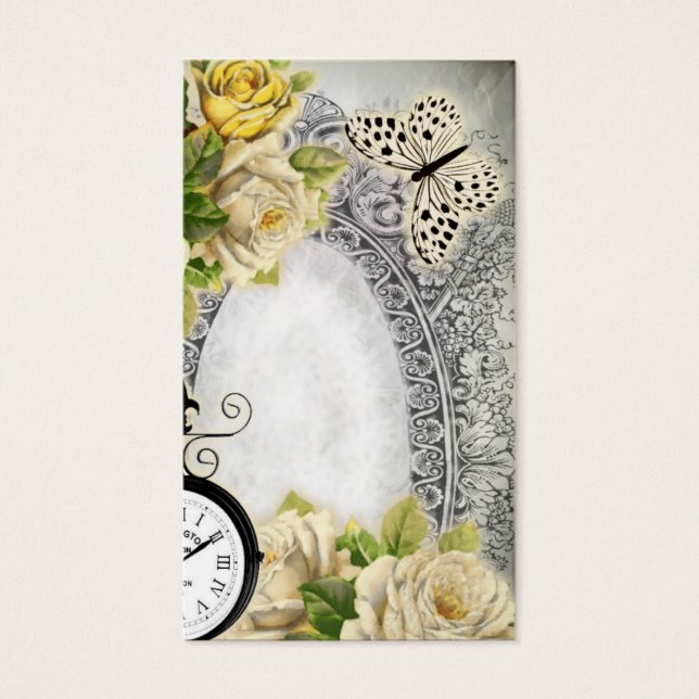 Victorian-Style Vintage Business Card 2017 (Front)