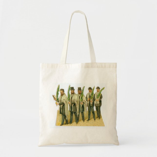 Victorian Sukkot Tote Bag (Front)