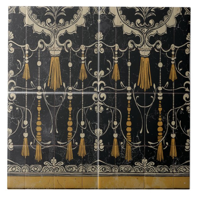Victorian Tassel Reverie Tile (Front)