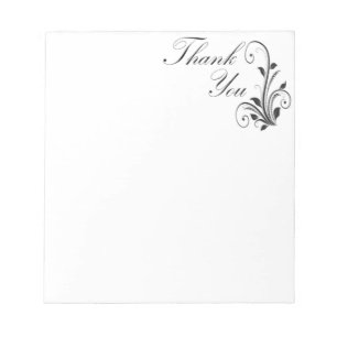 Victorian Thank You Notepad