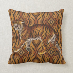 Victorian Tiger Cushion