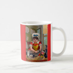 Victorian trade card for Ivorine soap Coffee Mug